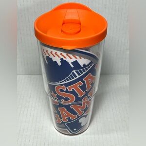 Tervis 2013 MLB All Star Game 24 oz Large Tumbler New York Mets Orange Lid